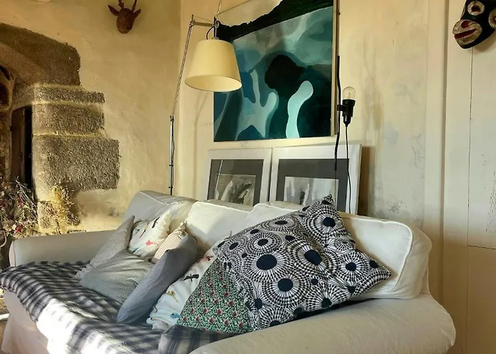 Family House With Pool On The Aubrac